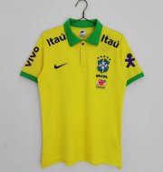 2022 FIFA World Cup Brazil Yellow Polo Shirt