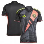 2024 Euro Cup Germany Black Goalkeeper Soccer Jersey Shirt