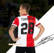 2021-22 Feyenoord Home Soccer Jersey Shirt with Toornstra 28 printing