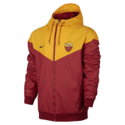 2018-19 Roma yellow windbreaker Jacket