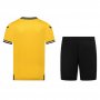 2023-24 Wolverhampton Wanderers Kids Home Soccer Kits Shirt With Shorts