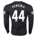 2015-16 Manchester United PEREIRA 44 LS Third Soccer Jersey