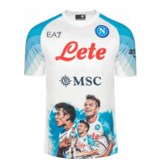 2022-23 Napoli Away Soccer Jersey Shirt with Lozano Face