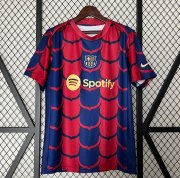 2024-25 Barcelona Blue Red Pre-Match Training Shirt