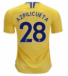 2018-19 Chelsea Away Soccer Jersey Shirt Cesar Azpilicueta #28