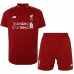 2018-19 Liverpool Home Soccer Jersey Kit (Shirt + Shorts)