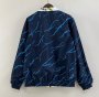 2023-24 Manchester City Navy White Reversible Trench Coat Jacket