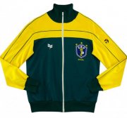 1982-1985 Brazil Yellow Green Retro Training Jacket