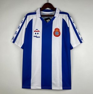 1984-89 RCD Espanyol Retro Home Soccer Jersey Shirt