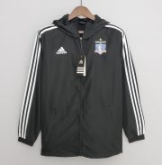 2022-23 Colo-Colo Black Hoodie Windbreaker Jacket