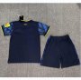 2023-24 Newcastle United Kids Third Away Soccer Kits Shirt With Shorts