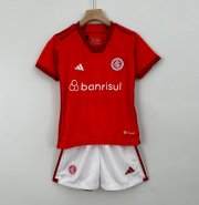 Kids/Youth SC Internacional 2023-24 Home Soccer Kits Shirt With Shorts