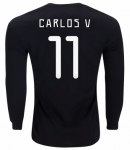 2019 Gold Cup Mexico LS Home Soccer Jersey Shirt Carlos Vela #11