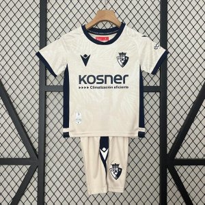 2024-25 Osasuna Kids Away Soccer Kits Shirt With Shorts