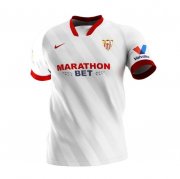 2020-21 Sevilla Home Soccer Jersey Shirt