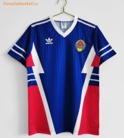 1990 Yugoslavia Retro Home Soccer Jersey Shirt