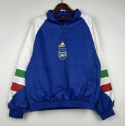 2023-24 Arsenal Blue Windbreaker Top