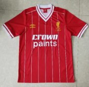 1981-84 Liverpool Retro Home Soccer Jersey Shirt