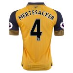 Arsenal 2016-17 4 MERTESACKER Away Soccer Jersey