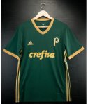 2017-18 Palmeiras Green Away Soccer Jersey Shirt
