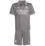 2024-25 Real Madrid Third Kids Soccer Kits Shirt With Shorts