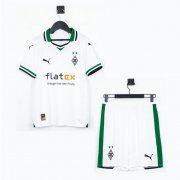 2023-24 Mönchengladbach Kids Home Soccer Kits Shirt With Shorts