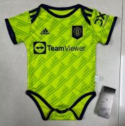 2022-23 Manchester United Third Away Infant Soccer Jersey Football Kit