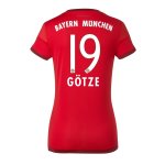 2015-16 Bayern Munich GOTZE 19 Home Soccer Jersey Women