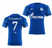 2019-20 Schalke 04 Home Soccer Jersey Shirt Mark Uth #7
