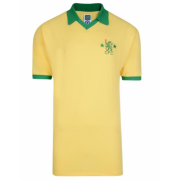 1980 Chelsea Retro Away Yellow Soccer Jersey Shirt