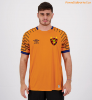 2021-22 Sport Recife Orange Goalkeeper Soccer Jersey Shirt