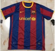 2010-11 Barcelona Retro Home Soccer Jersey Shirt