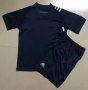 Kids Sporting Kansas City 2020-21 Home Soccer Shirt With Shorts