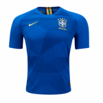 2018 World Cup Brazil Away Soccer Jersey Shirt Player Version