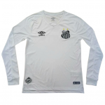 2019-20 Santos Fc Long Sleeve Home Soccer Jersey Shirt