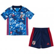 Kids Japan 2020 Home Soccer Shirt With Shorts