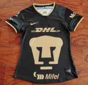 2022-23 UNAM Black Women Third Away Soccer Jersey Shirt