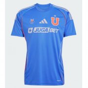 2025-26 Club Universidad de Chile Home Soccer Jersey Shirt