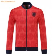 1990 England Retro Red Training Jacket