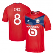 2020-21 LOSC Lille Home Soccer Jersey Shirt XEKA #8