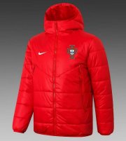 2022 FIFA World Cup Portugal Red Cotton Jacket