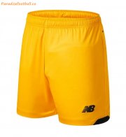 2021-22 AS Roma Goalkeeper Yellow Soccer Shorts