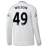 2015-16 Manchester United WILSON 49 LS Away Soccer Jersey