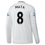 2015-16 Manchester United MATA 8 LS Away Soccer Jersey