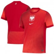 2024 Euro Cup Poland Away Soccer Jersey Shirt