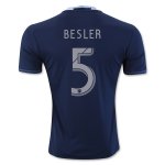 2016-17 Sporting KC 5 BESLER Away Soccer Jersey