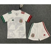 Kids Mexico 2020 Away Soccer Kit (Jersey + Shorts)