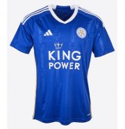 2023-24 Leicester City Home Soccer Jersey Shirt