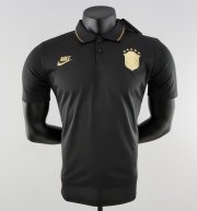 2022-23 Brazil Black Polo Shirt