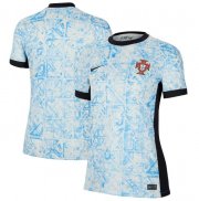 2024 Euro Cup Portugal Away Women Soccer Jersey Shirt